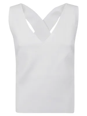 P.A.R.O.S.H. Crossover Shoulder Strapped Tank Top