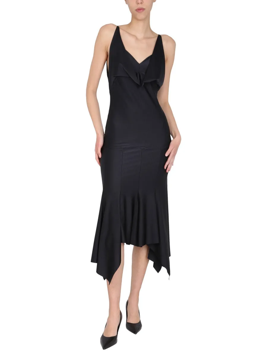 Philosophy Di Lorenzo Serafini Draped Sleeveless Dress