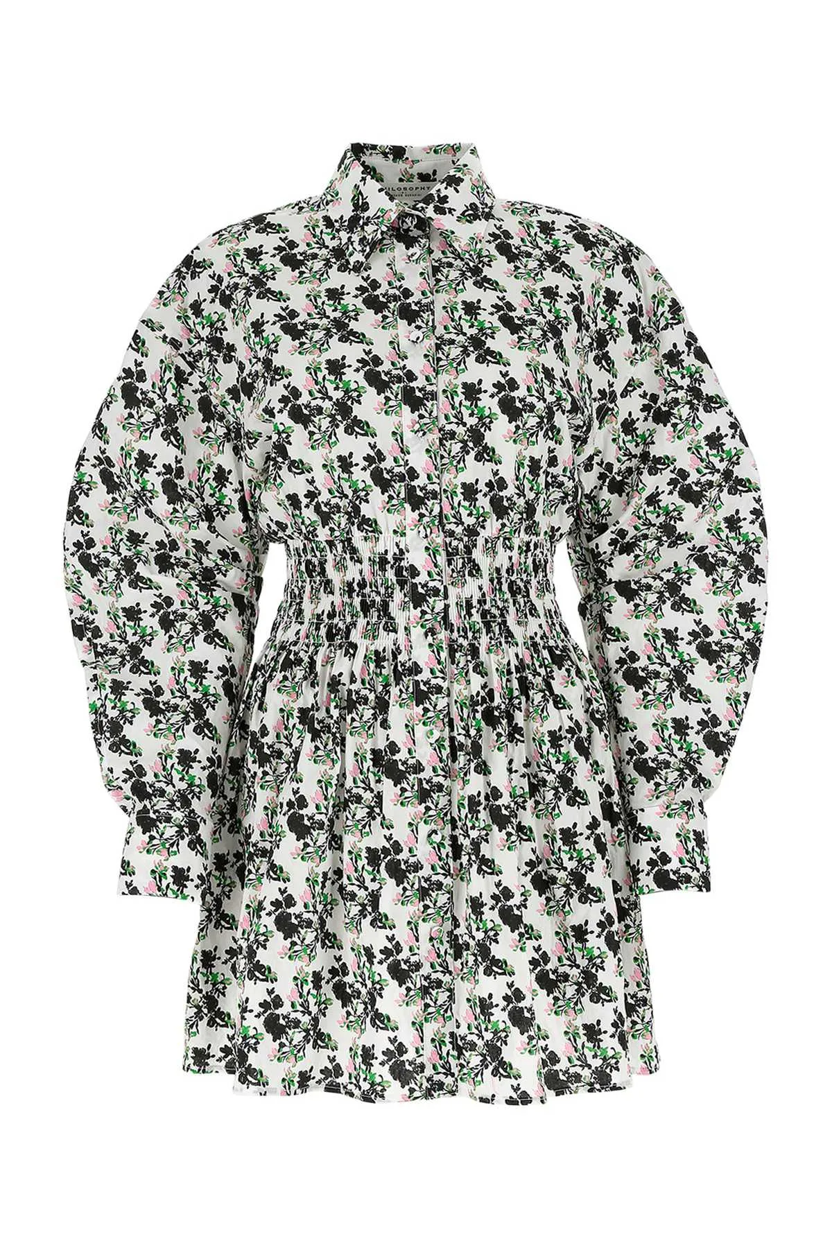 Philosophy Di Lorenzo Serafini Floral Printed Dress