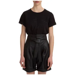 Philosophy Di Lorenzo Serafini Logo Embroidered Crewneck T-Shirt