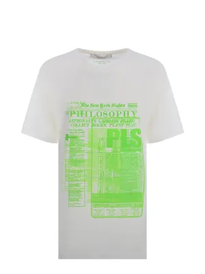 Philosophy Di Lorenzo Serafini Logo Printed T-Shirt