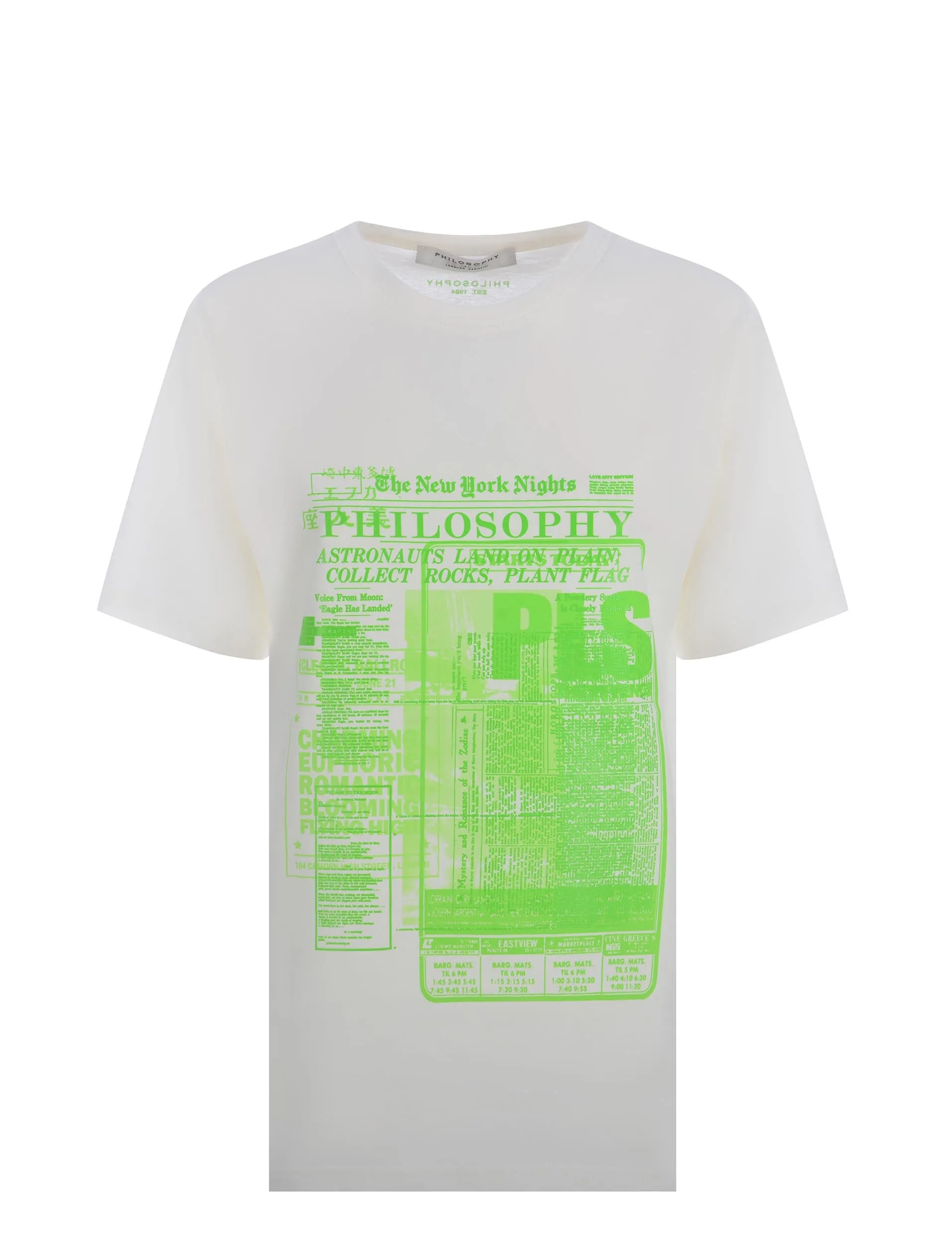 Philosophy Di Lorenzo Serafini Logo Printed T-Shirt