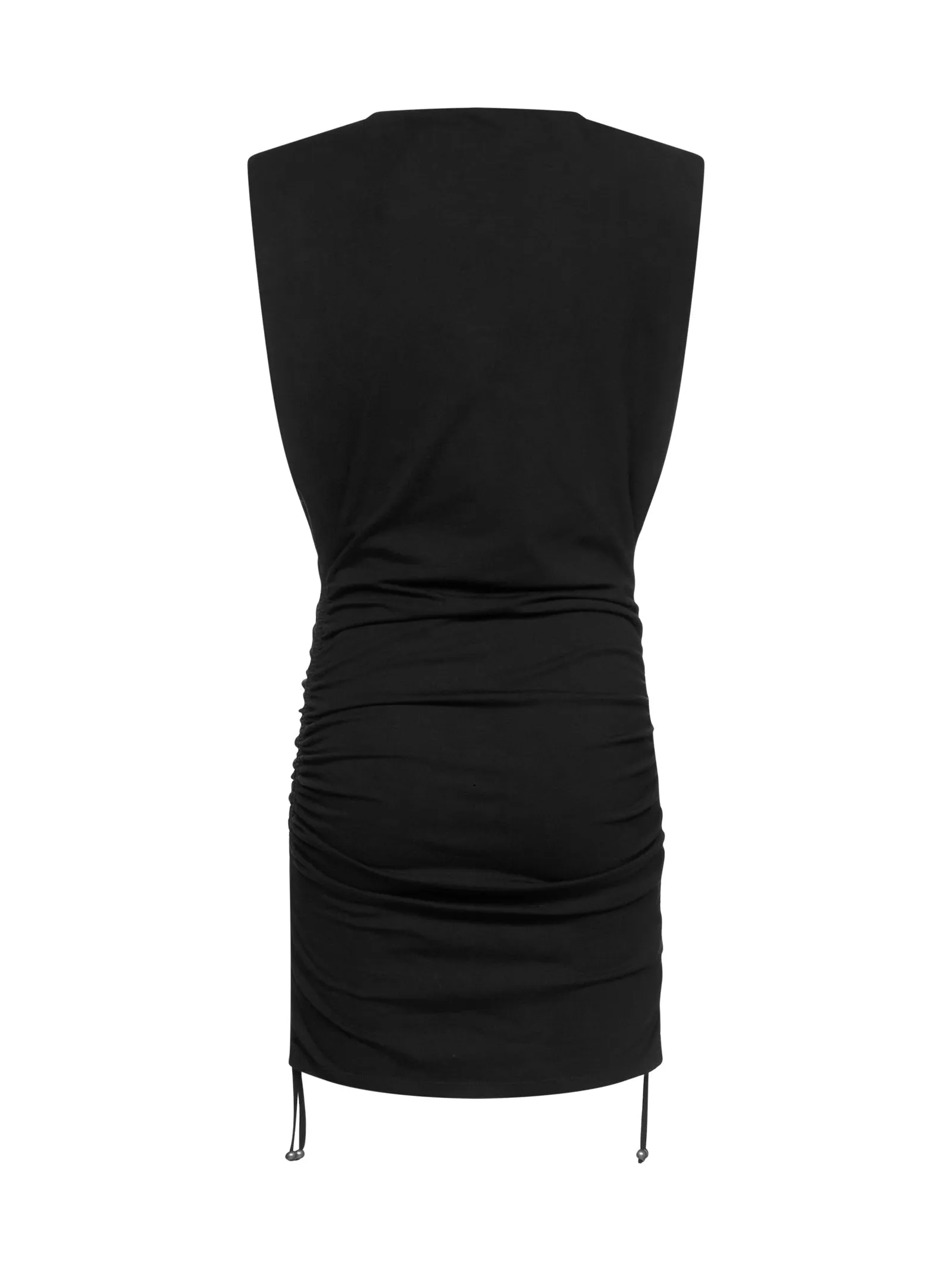 Pinko Constructed Shoulder Mini Dress
