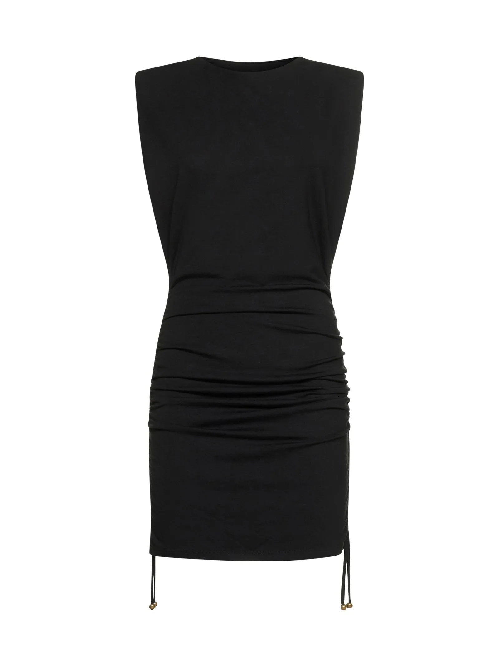 Pinko Constructed Shoulder Mini Dress
