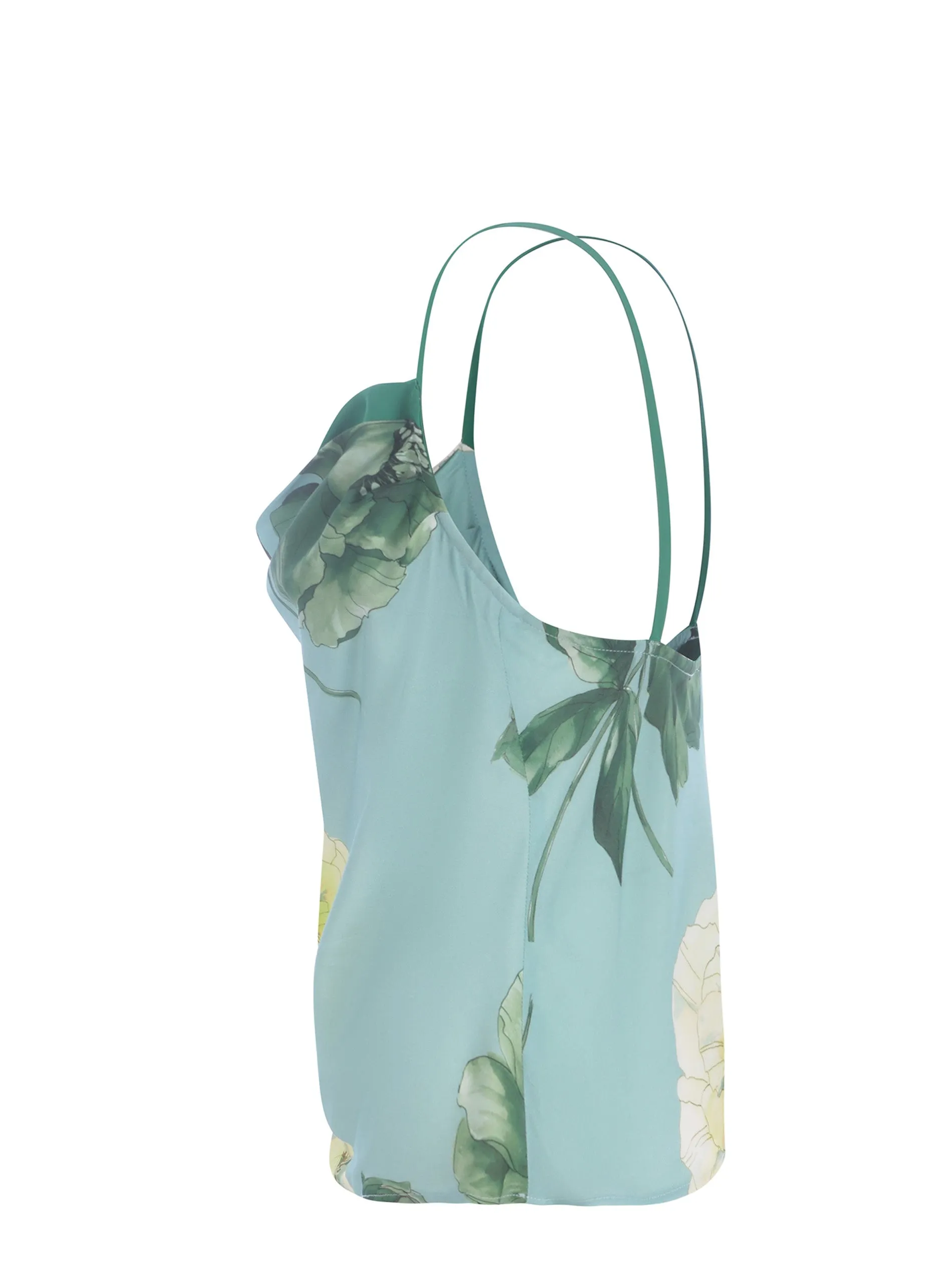Pinko Floral Printed Sleeveless Top