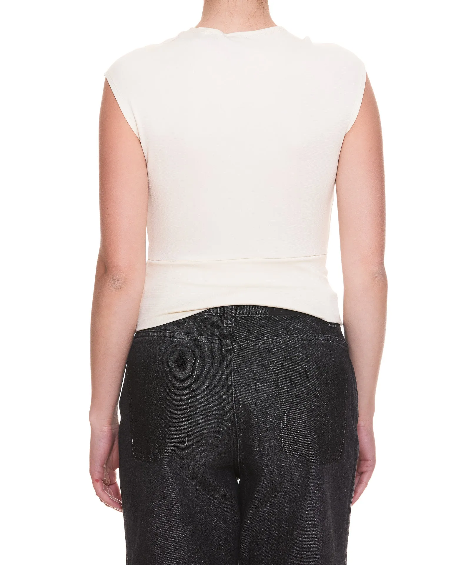 Pinko Logo Plaque Tank Top