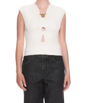 Pinko Logo Plaque Tank Top