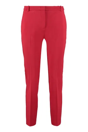 Pinko Mid-Rise Straight Leg Cigarette Pants