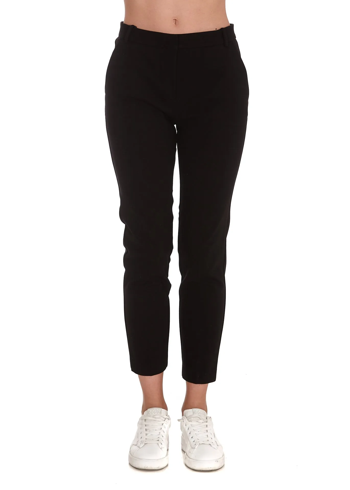 Pinko Mid-Rise Straight Leg Pants
