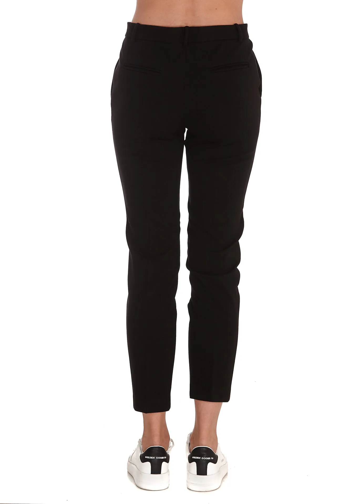 Pinko Mid-Rise Straight Leg Pants