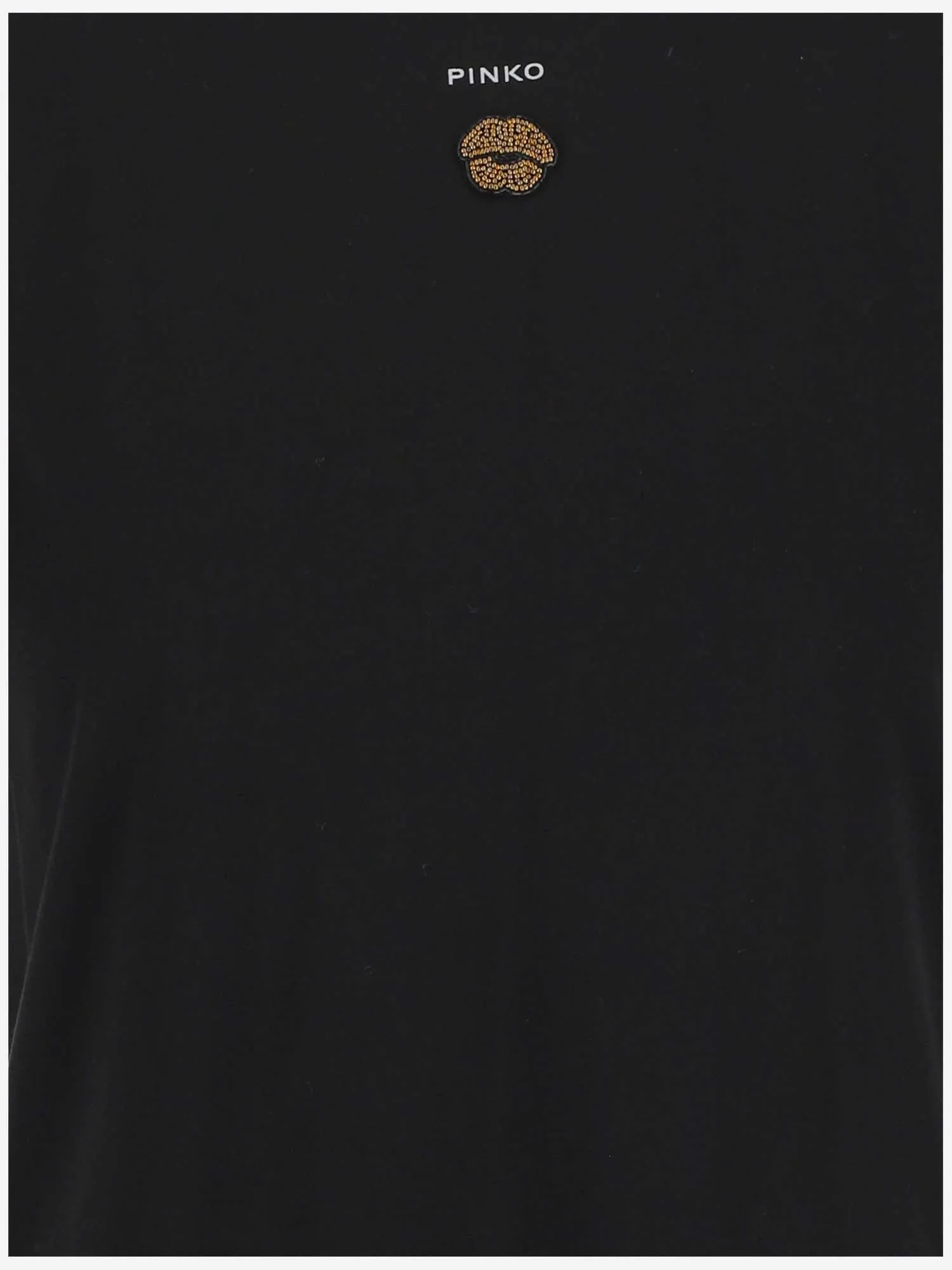 Pinko Mouth Detailed Crewneck T-Shirt