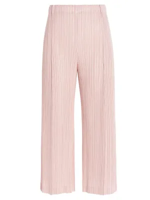Pleats Please By Issey Miyake Pleated Elasticated Waist Pants