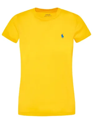 Polo Ralph Lauren Logo Embroidered Crewneck T-Shirt