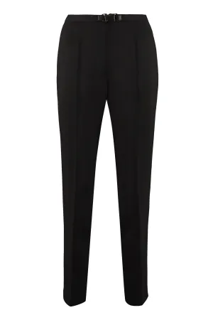 Prada Belt-Detailed Slim Fit Pants