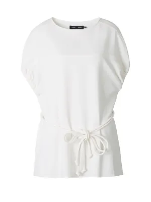 Proenza Schouler Tied Waist Crewneck Top