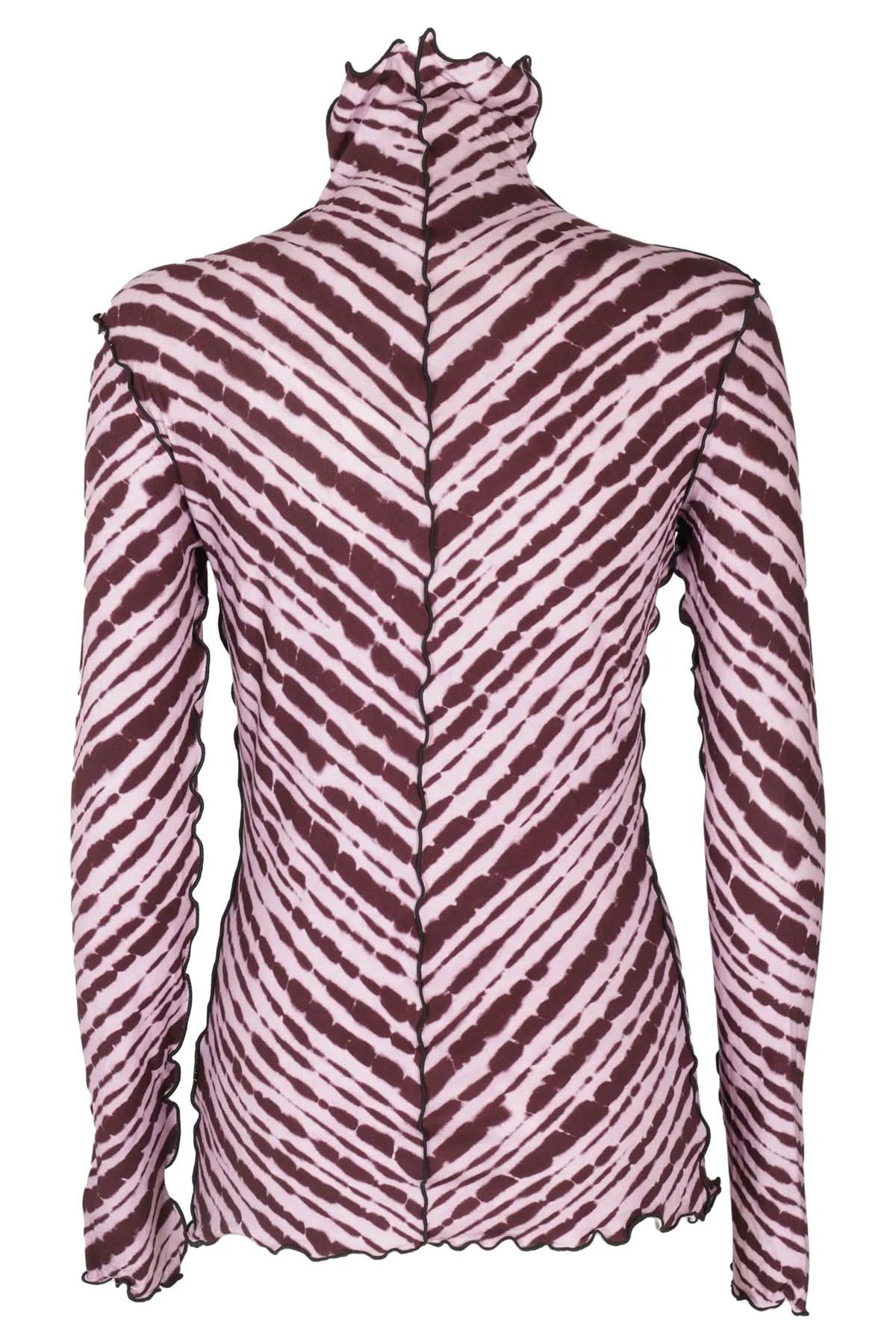 Proenza Schouler White Label Tie-Dyed Turtleneck Top