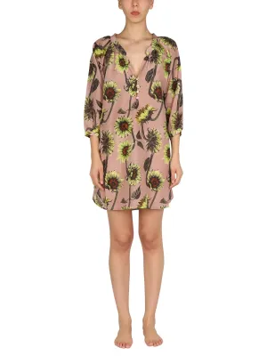 PS Paul Smith Floral Pattern Mini Dress