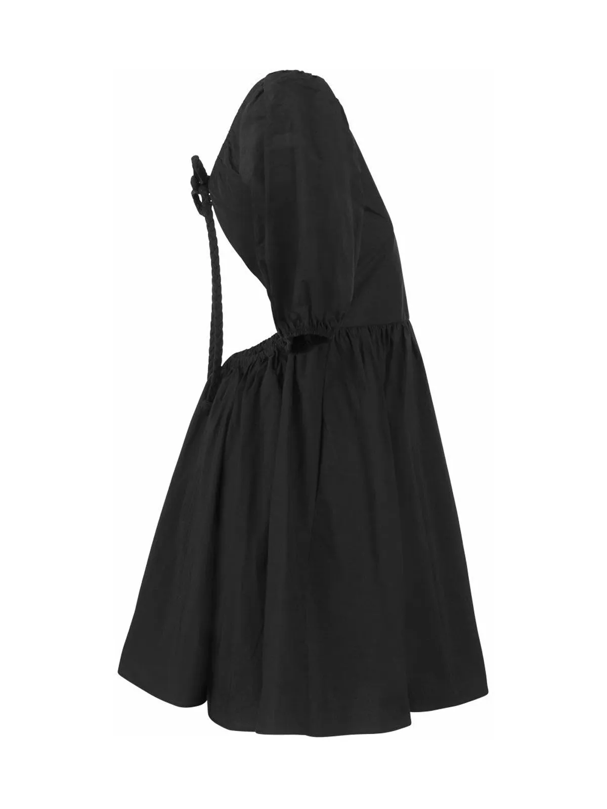 REDValentino Puff Sleeved Round Neck Mini Dress