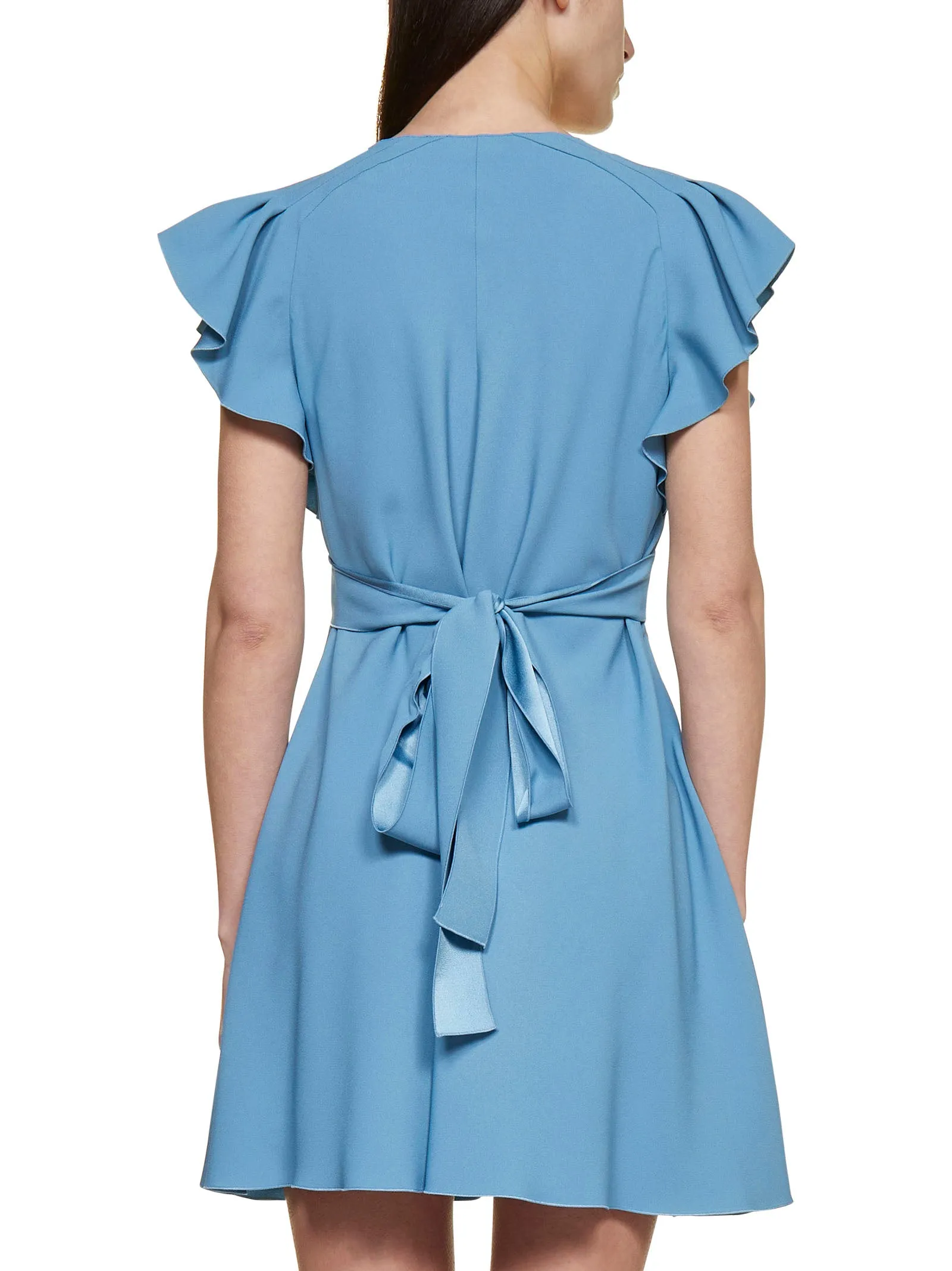 REDValentino Ruffle-Detailed Mini Dress