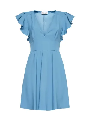 REDValentino Ruffle-Detailed Mini Dress