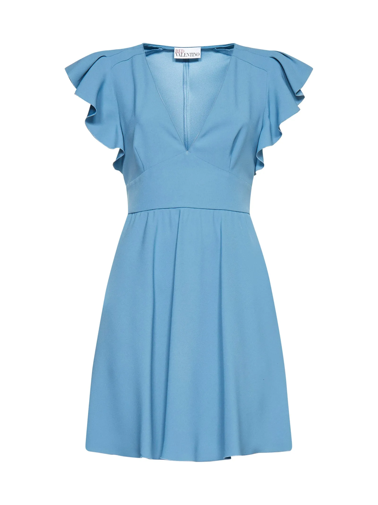 REDValentino Ruffle-Detailed Mini Dress