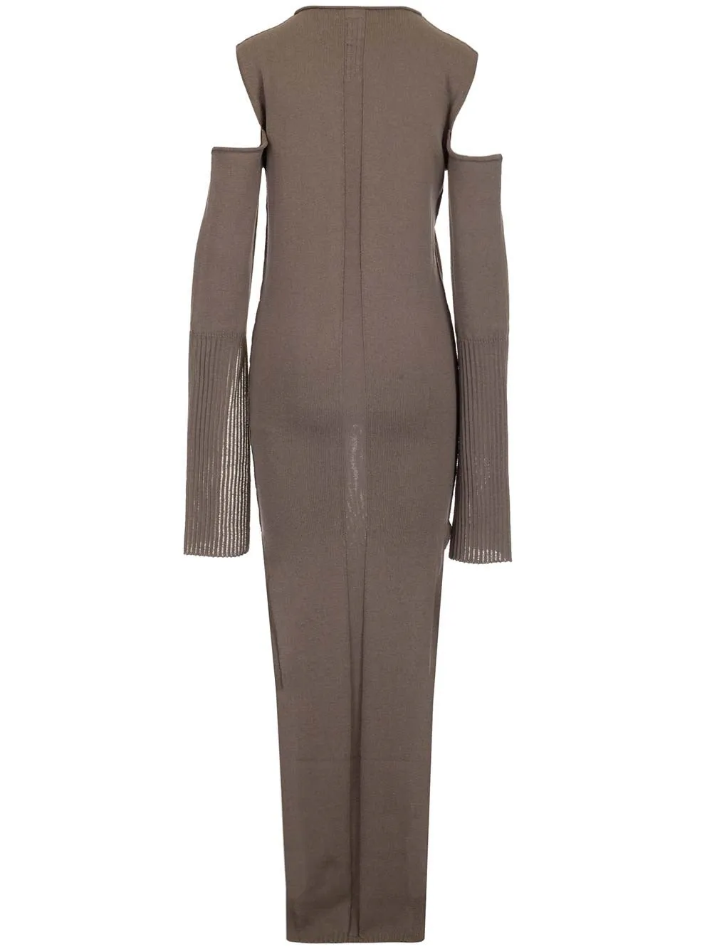 Rick Owens Cape-Sleeved Crewneck Dress