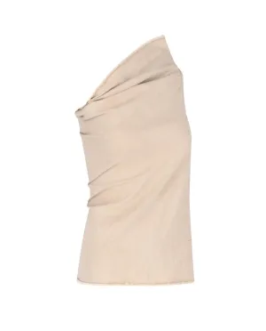 Rick Owens DRKSHDW Athena One-Shoulder Sleeveless Top