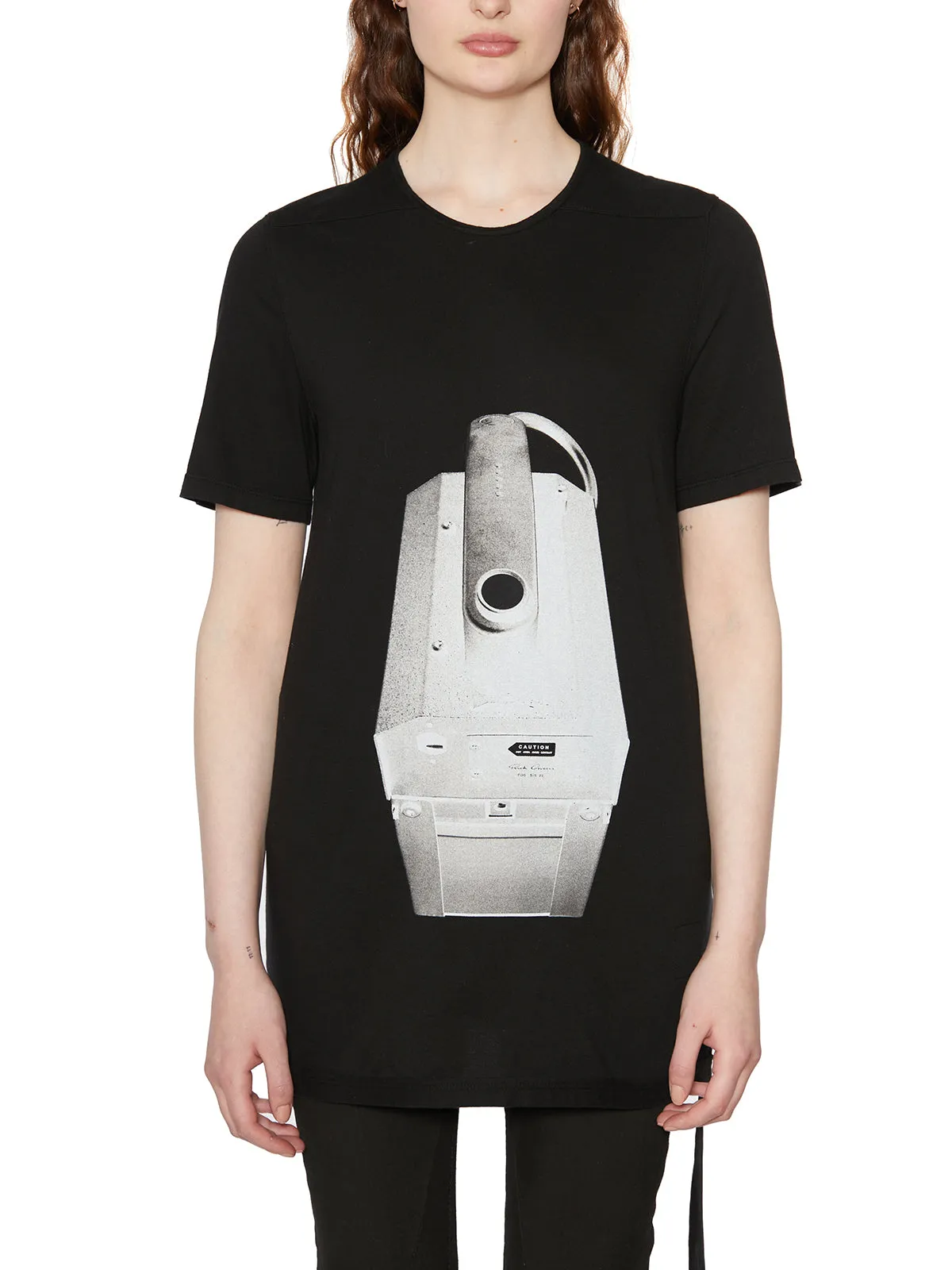 Rick Owens DRKSHDW Graphic Printed Crewneck T-Shirt
