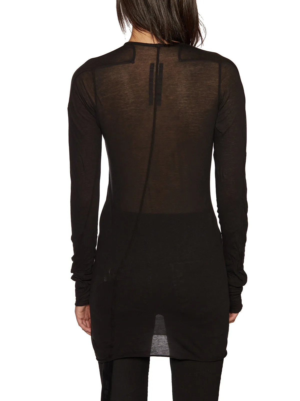Rick Owens DRKSHDW Long-Sleeved Crewneck T-Shirt