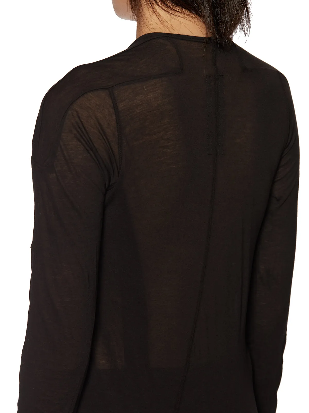 Rick Owens DRKSHDW Long-Sleeved Crewneck T-Shirt