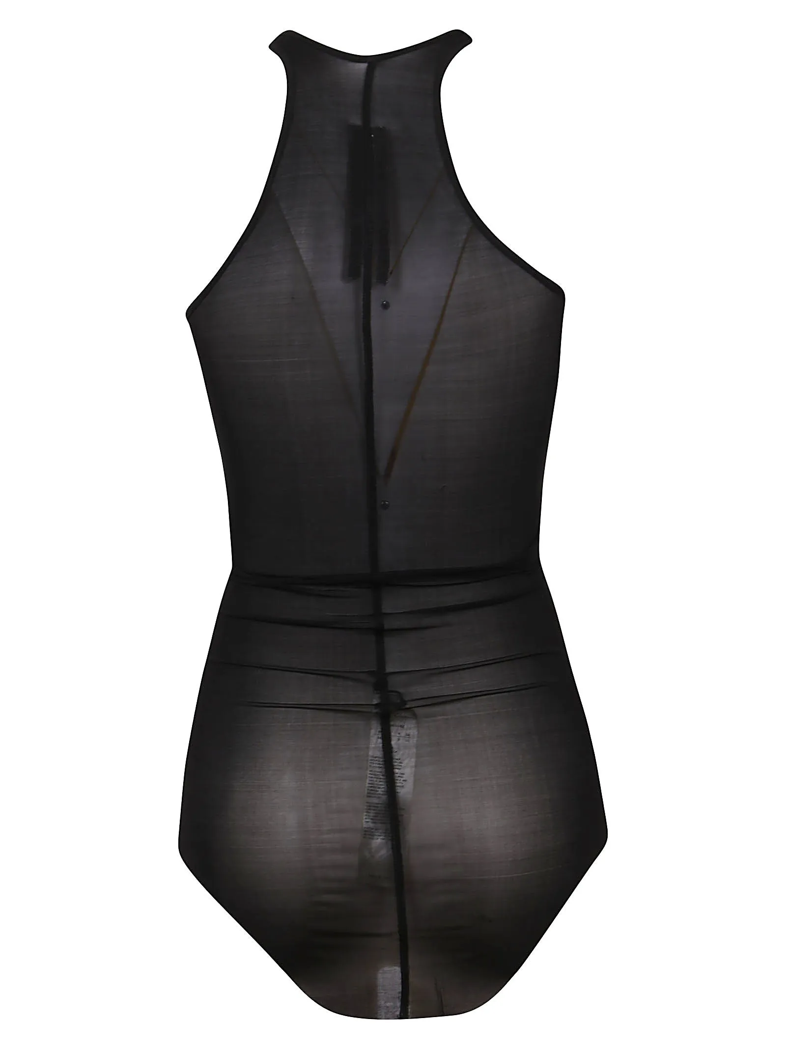 Rick Owens Semi-Sheer Racerback Tank Top