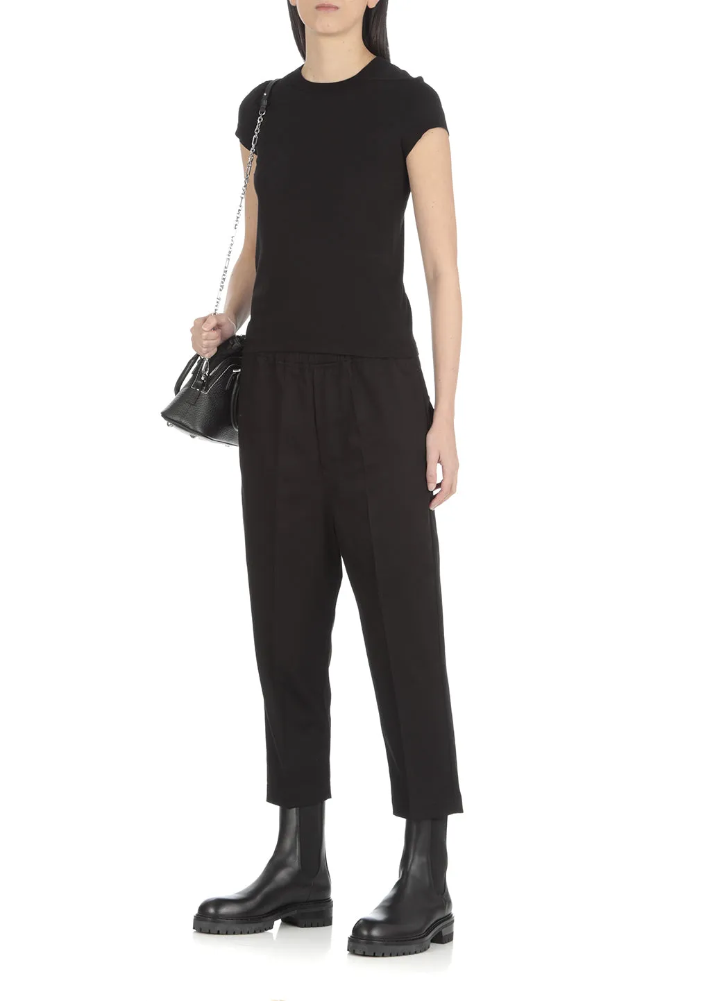 Rick Owens Straight Hem Crewneck T-Shirt