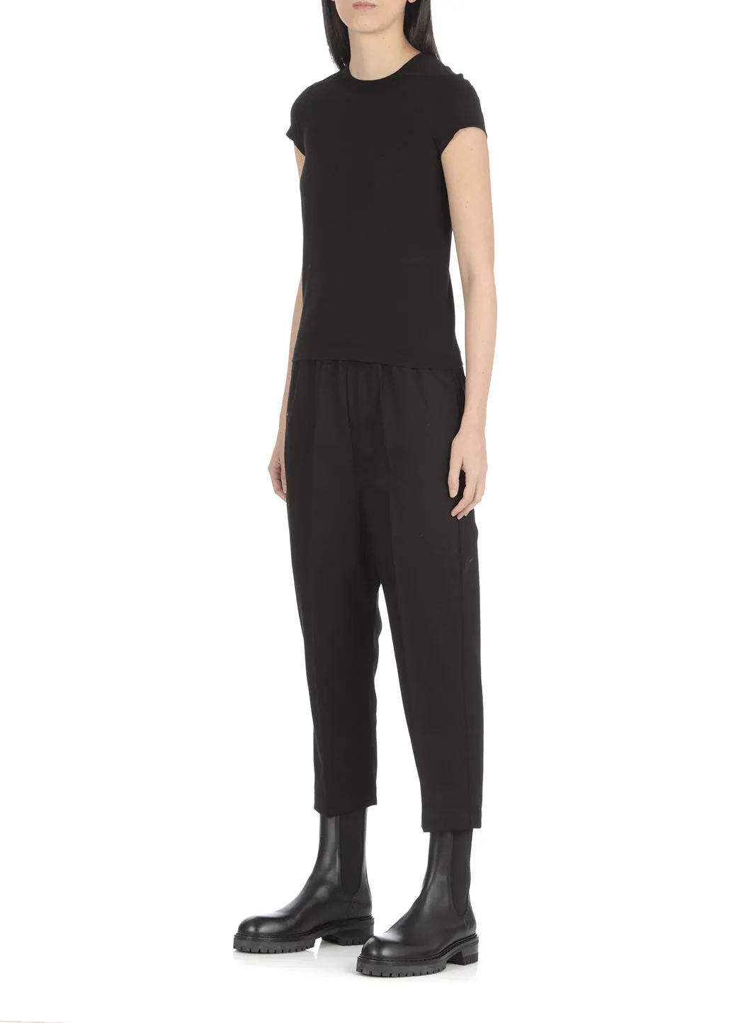 Rick Owens Straight Hem Crewneck T-Shirt