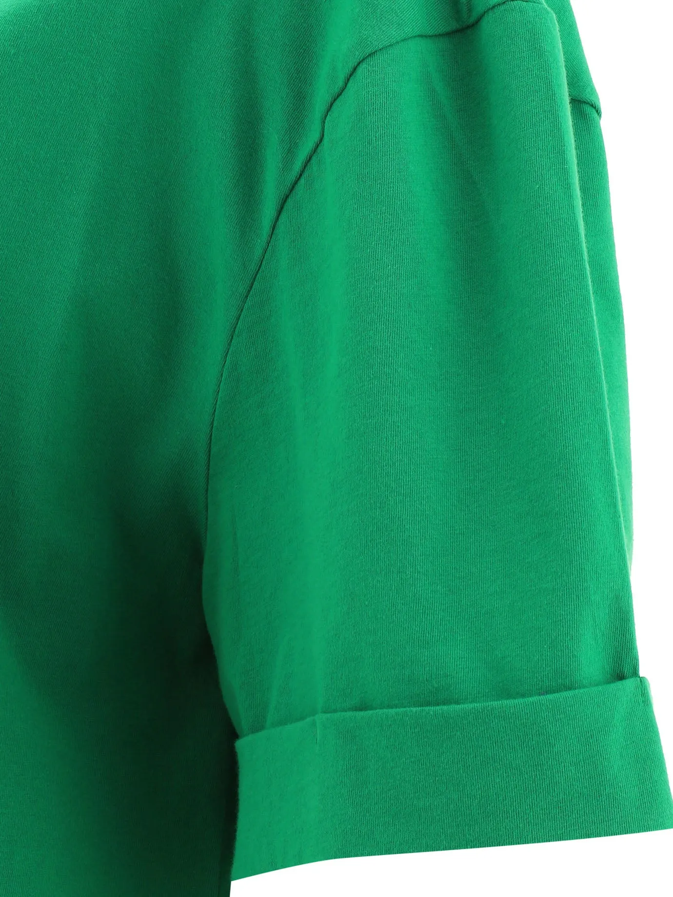 ROTATE Cut-Out Round Neck T-Shirt