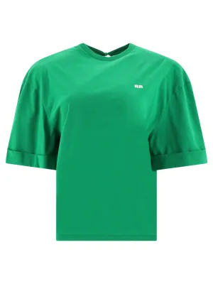 ROTATE Cut-Out Round Neck T-Shirt
