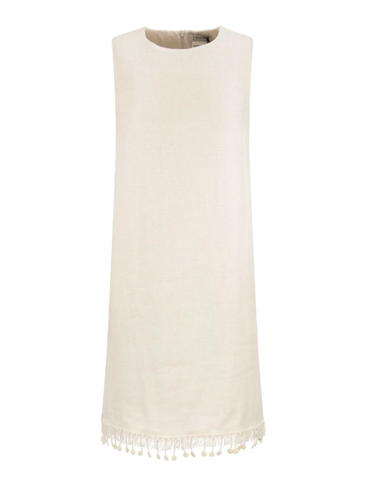 'S Max Mara Fringe-Detailed Sleeveless Dress