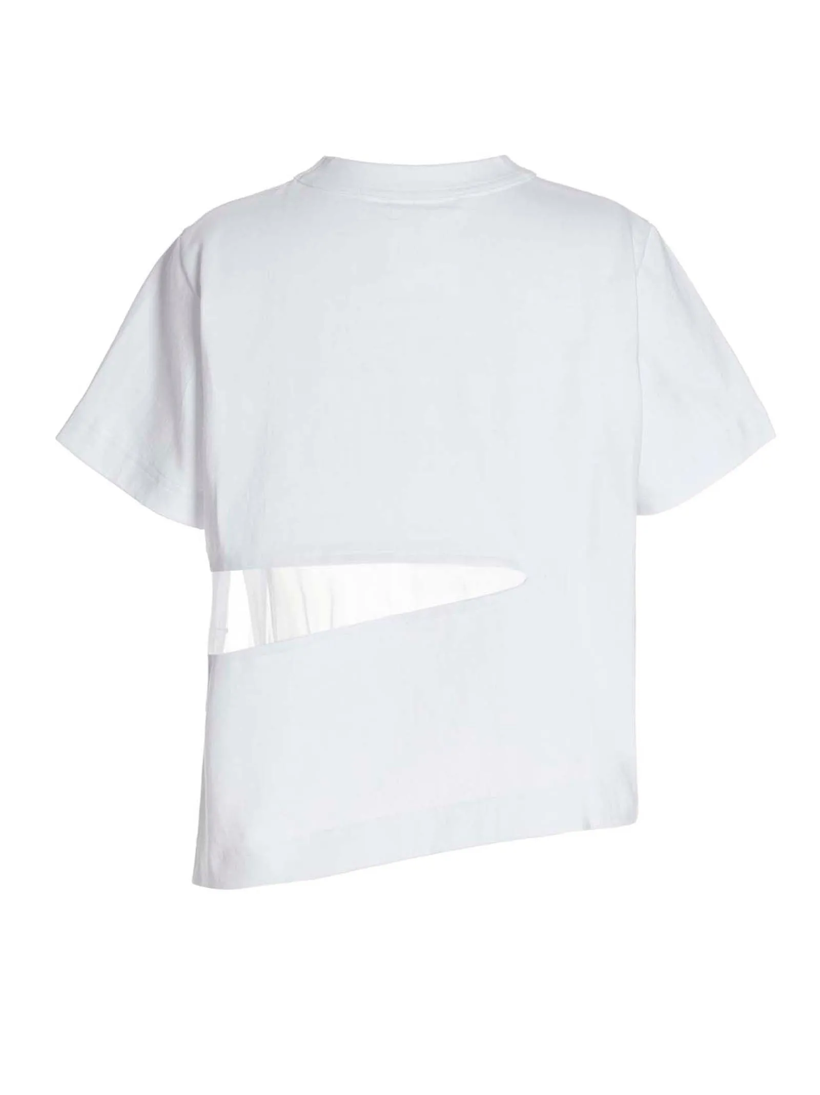 Sacai Cut-Out Crewneck T-Shirt