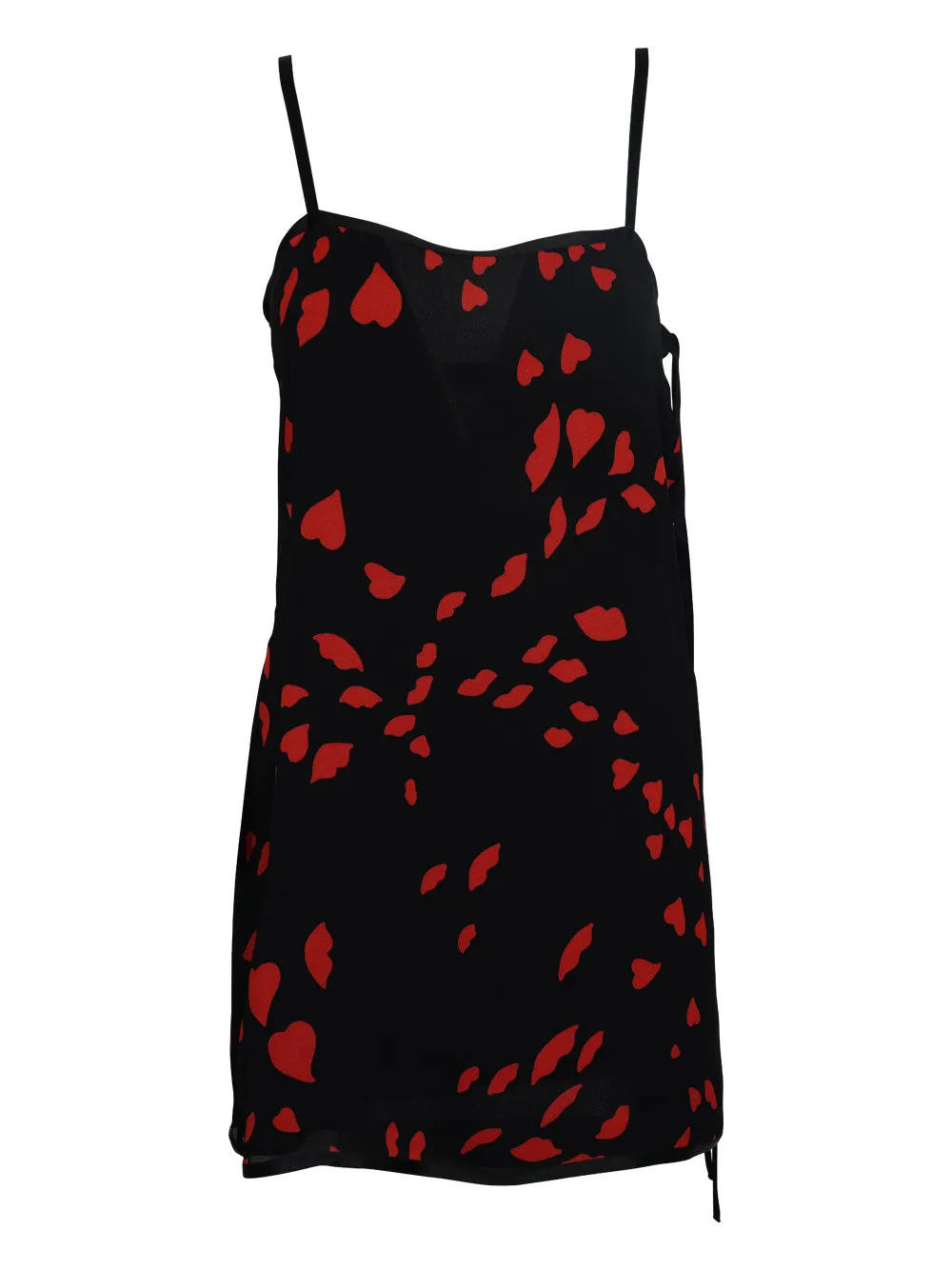 Saint Laurent All-Over Printed Sleeveless Dress