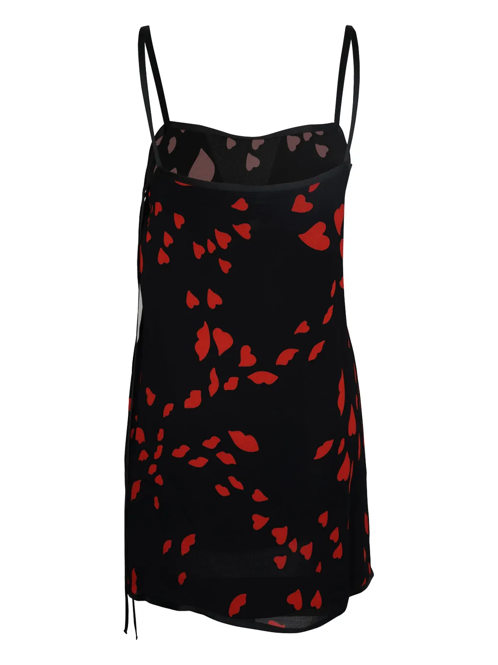 Saint Laurent All-Over Printed Sleeveless Dress