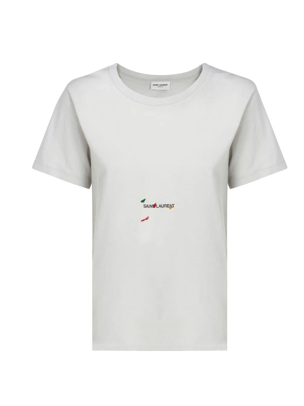 Saint Laurent Rive Gauche Crewneck T-Shirt