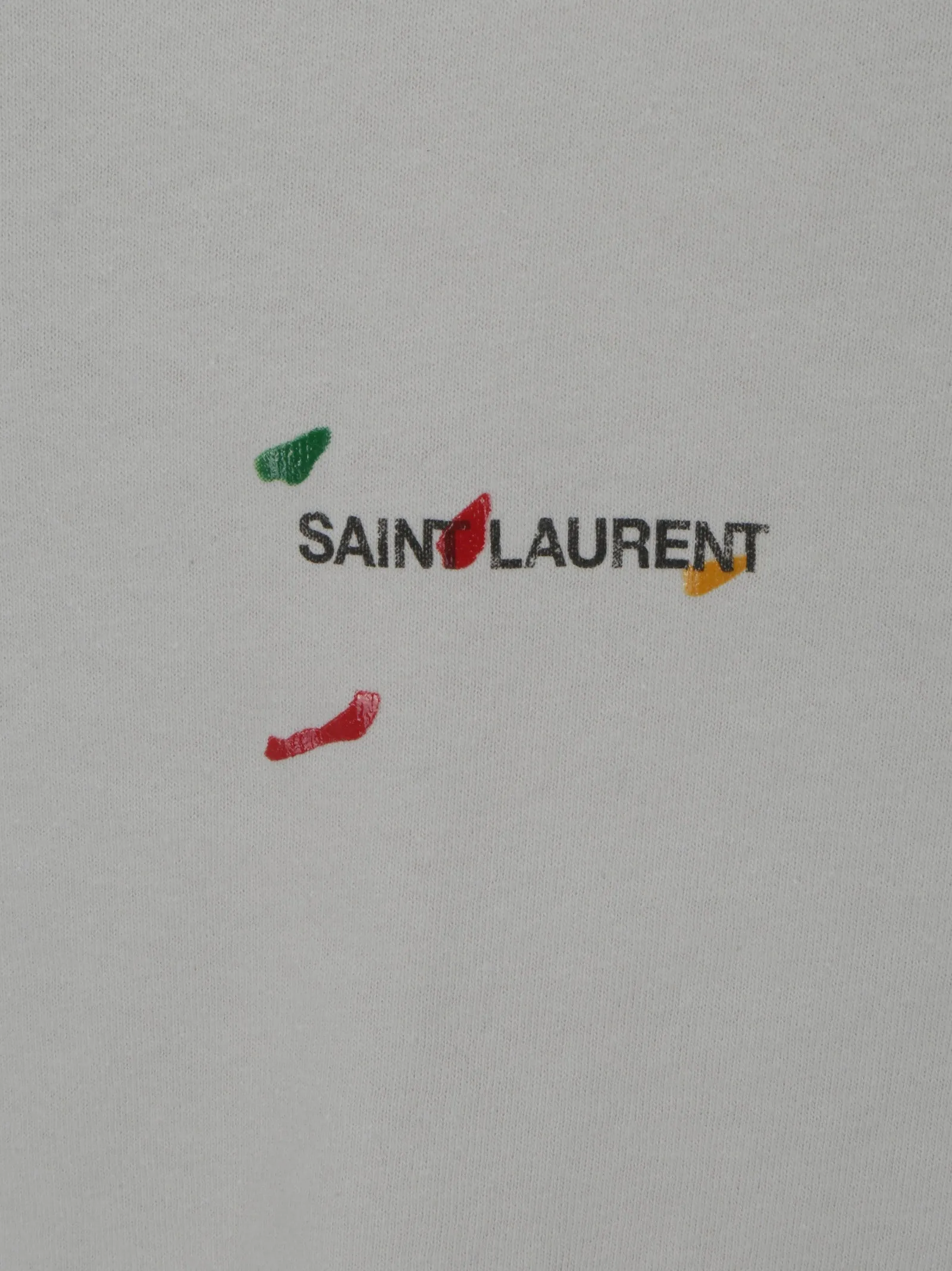 Saint Laurent Rive Gauche Crewneck T-Shirt