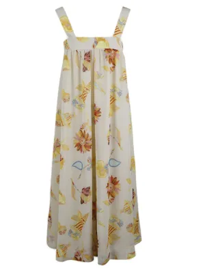 See By Chlo Allover Floral Printed Sleeveless Dress