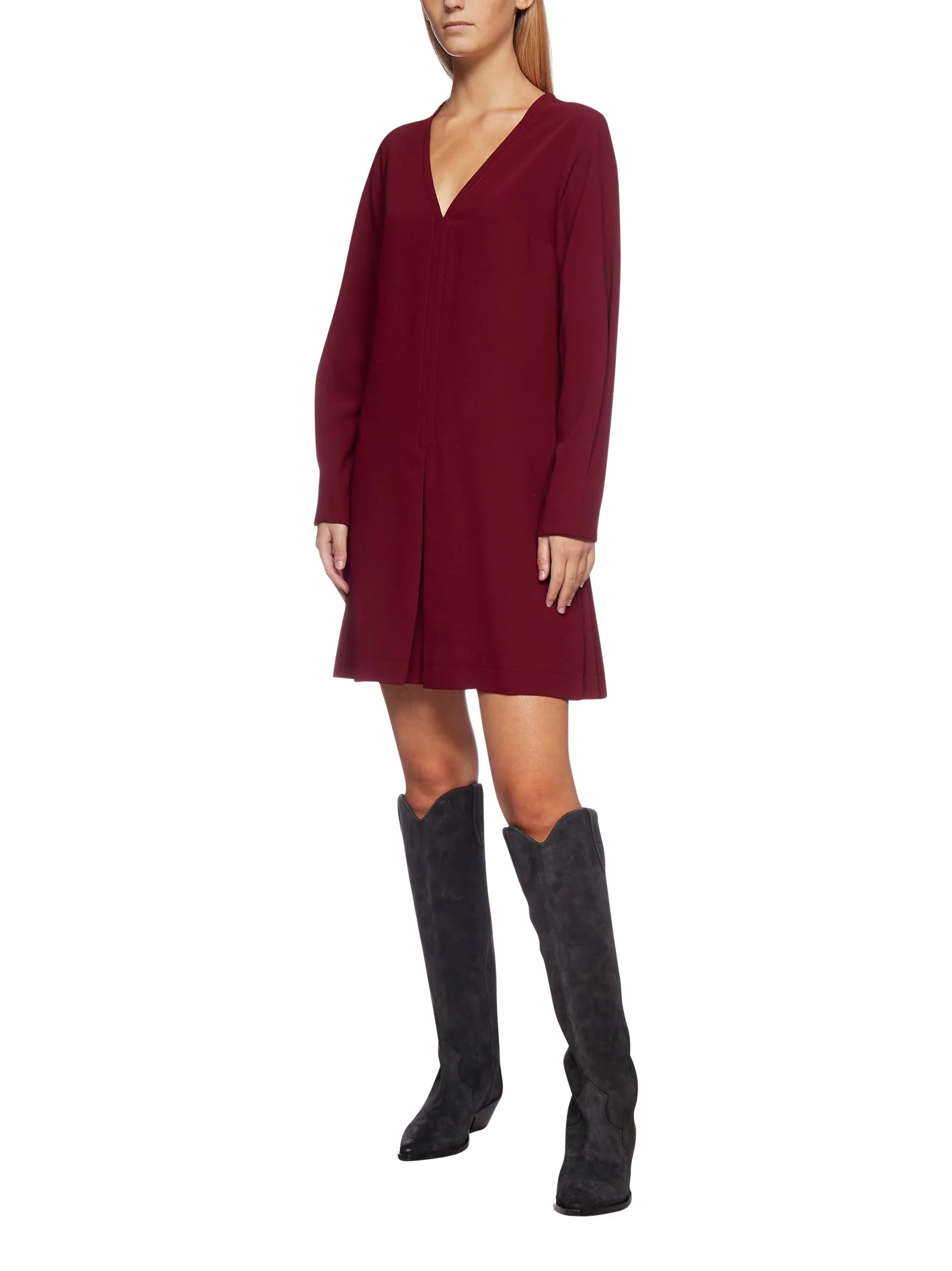 See By Chlo V-Neck Mini Dress