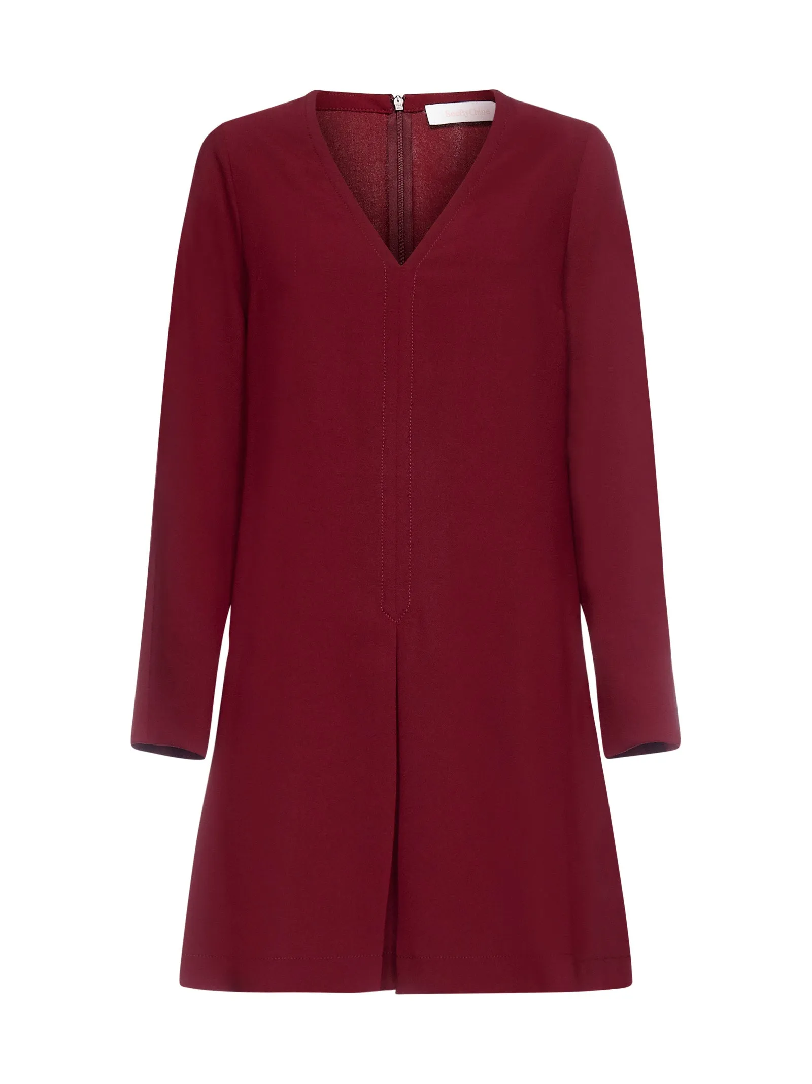 See By Chlo V-Neck Mini Dress