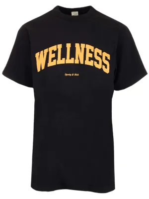 Sporty & Rich Wellness Ivy Printed Crewneck T-Shirt