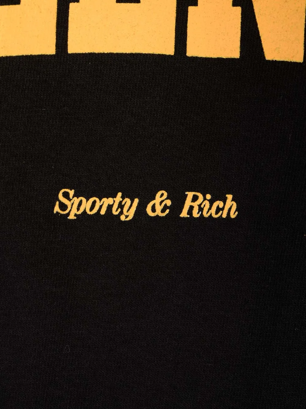 Sporty & Rich Wellness Ivy Printed Crewneck T-Shirt