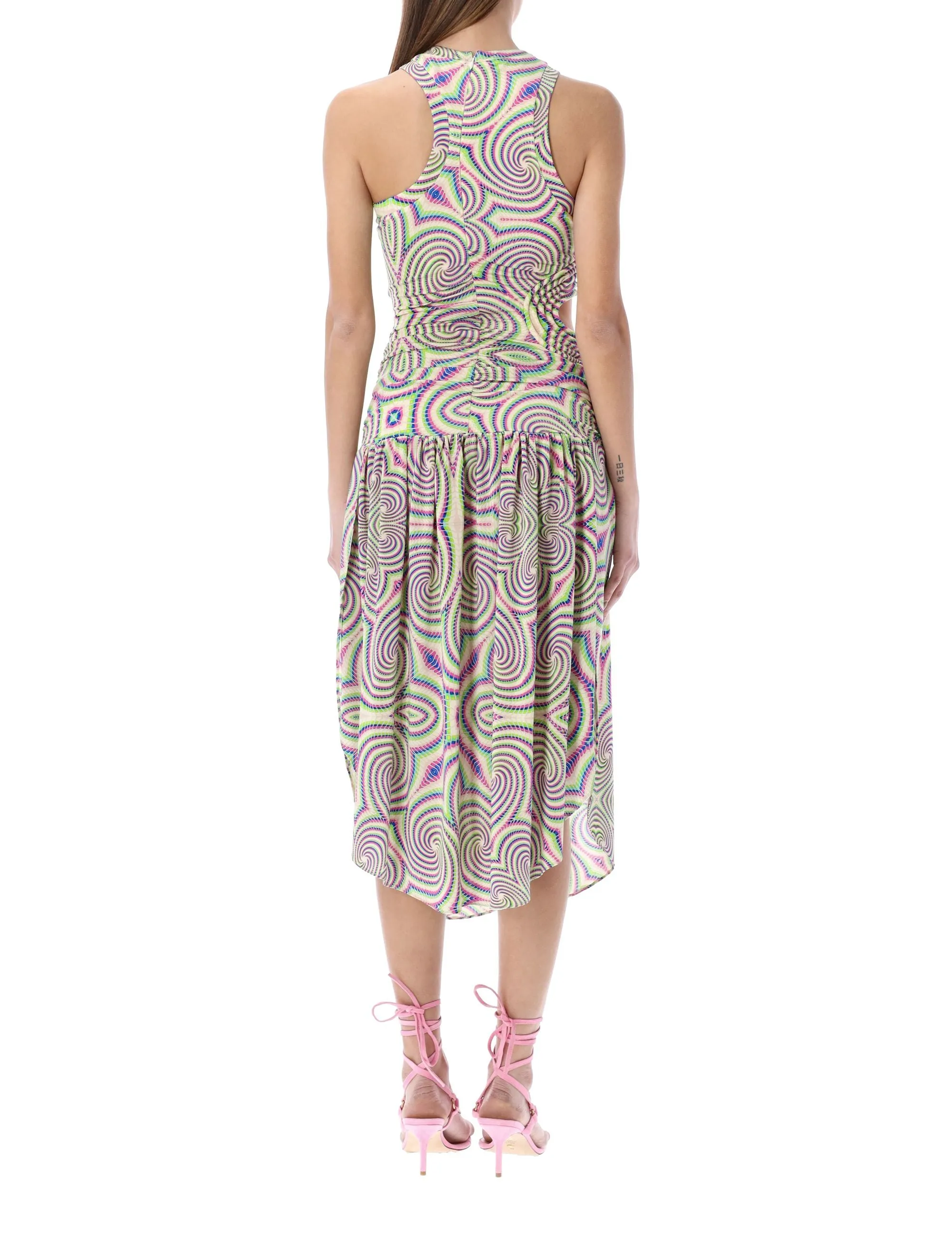 Stella McCartney Cut Out Midi Dress