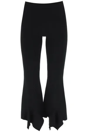 Stella McCartney High Waist Flared Ruffled Pants