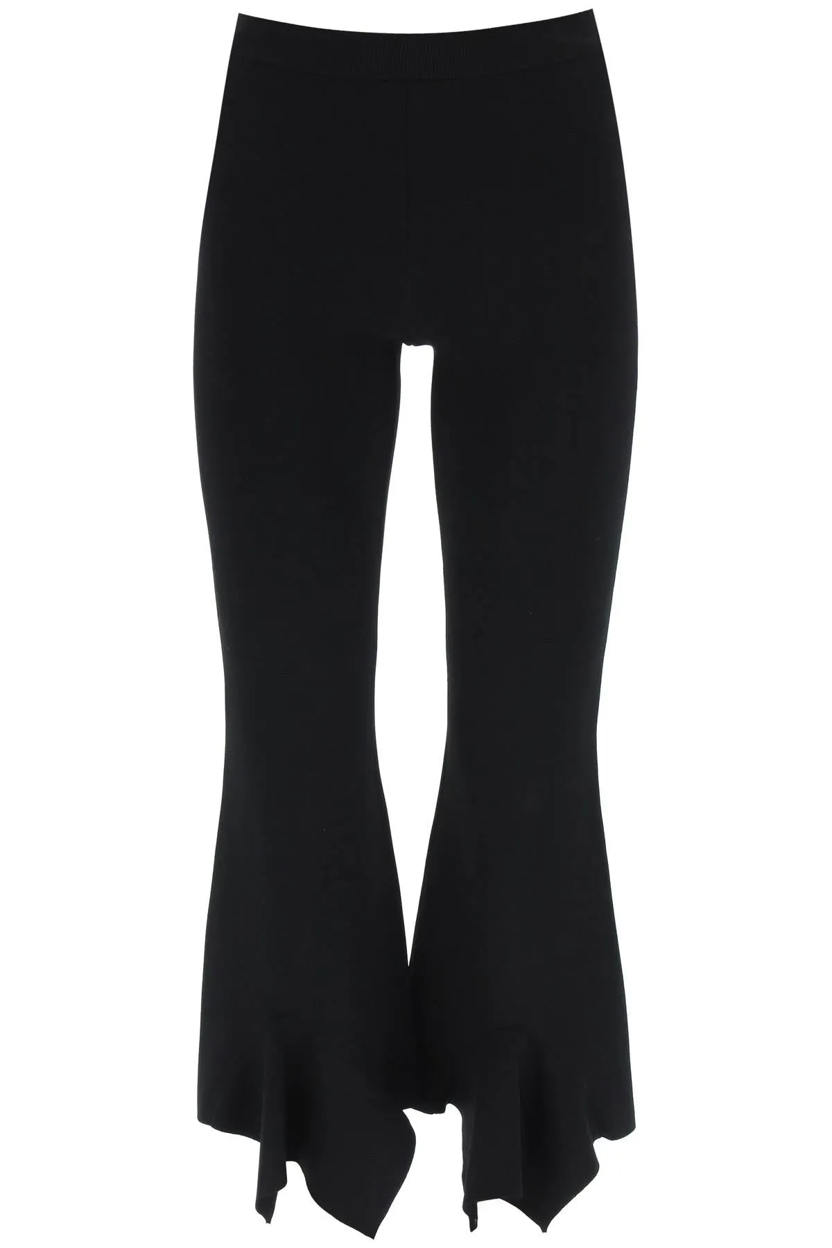 Stella McCartney High Waist Flared Ruffled Pants