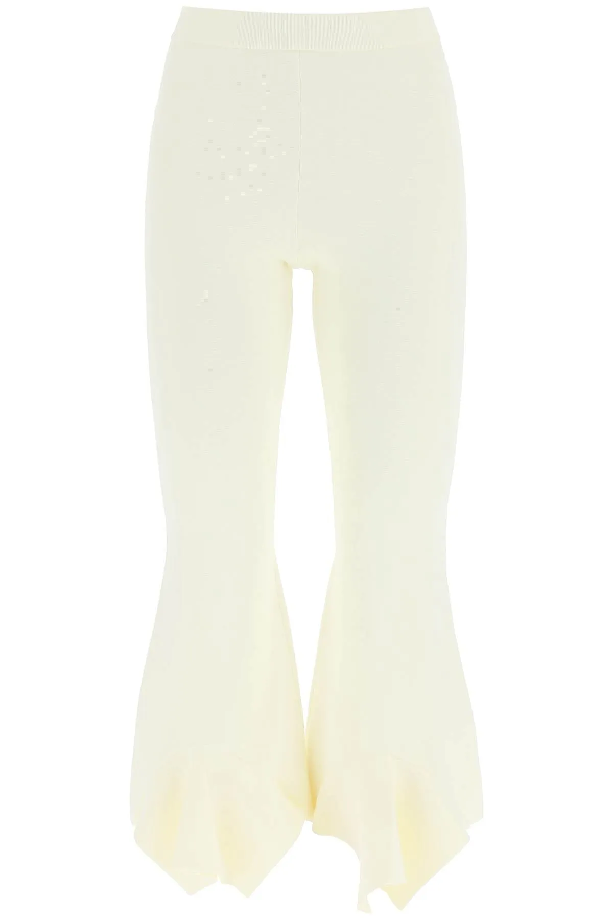 Stella McCartney High Waist Flared Ruffled Pants